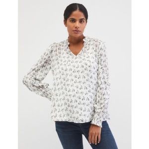 Motherhood Maternity ruffle blouse